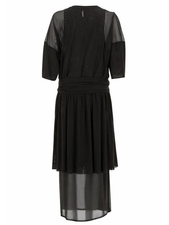 26SS 르메르 미디 원피스 DR1139 LF1572BR475 BLACK - LEMAIRE