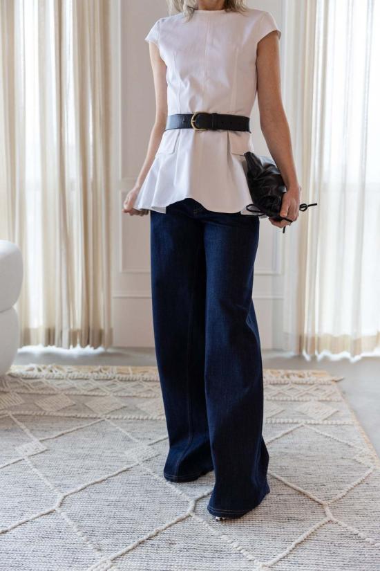  Rhune 블라우스 룬 아이다 탑 오프 화이트 - OTHER BRANDS