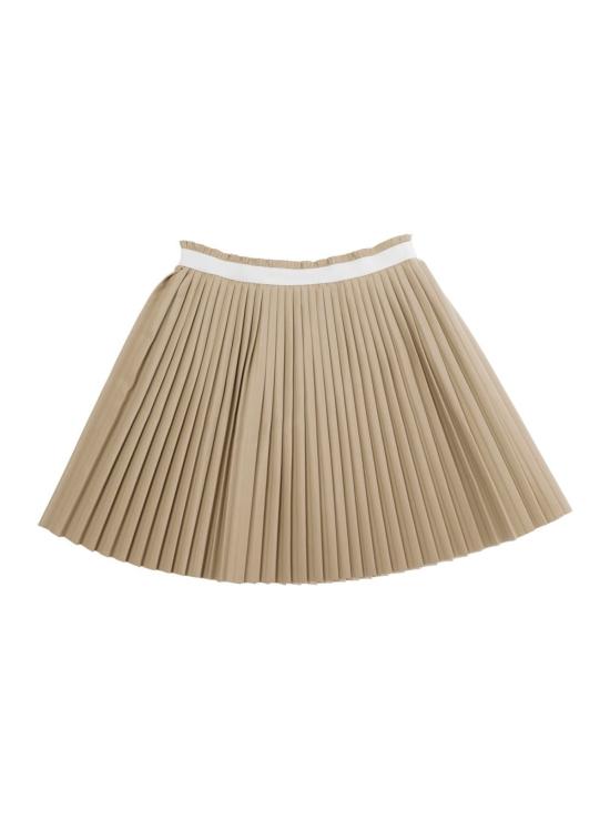  [키즈] MM6 메종마르지엘라 스커트 키즈 Mm6 메종 마르지엘라 플리츠  베이지 - MM6 MAISON MARGIELA