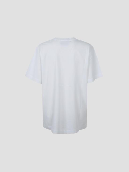 26SS 시몬로샤 반팔 티셔츠 5195P63AW0569 WHITE BLACK - SIMONE ROCHA