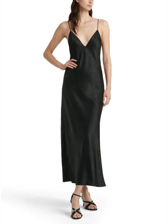 26SS 케이트 롱 원피스 55994120 W4120200 BLACK - KHAITE