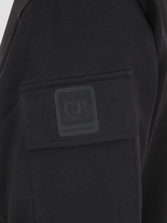 26SS 씨피 컴퍼니 긴팔 티셔츠 20CLSS010A006452W 999 BLACK - C.P. COMPANY