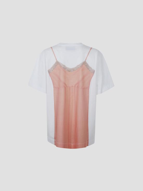 26SS 시몬로샤 반팔 티셔츠 5195P70AP70B0569 WHT CLMNTE - SIMONE ROCHA