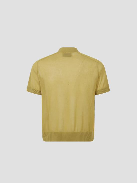 26SS 카레르 반팔 티셔츠 TYRO POLO OIL YLLW OIL YELLOW - CARRER