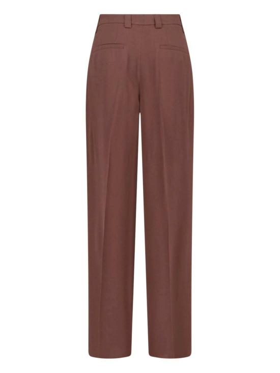  인코텍스 스트레이트 팬츠 맞춤형 바지 브라운 - INCOTEX