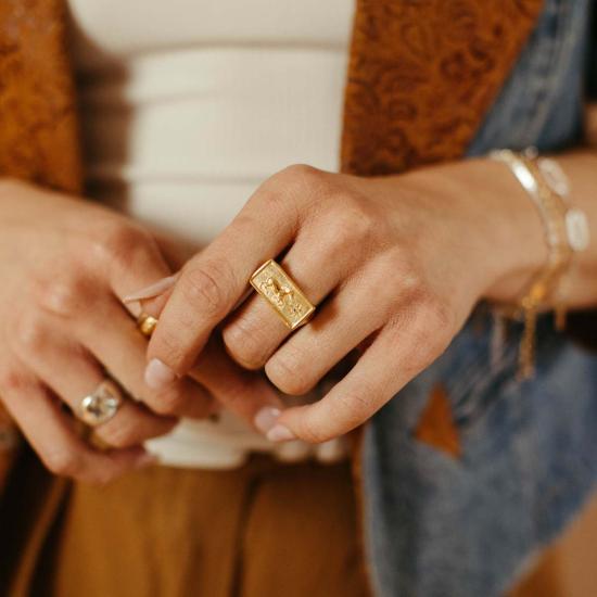  시에라 윈터 주얼리 반지 머스탱 링 - SIERRA WINTER JEWELRY