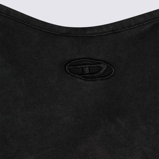  디젤 민소매 티셔츠 모달 탱크탑 블랙 - DIESEL