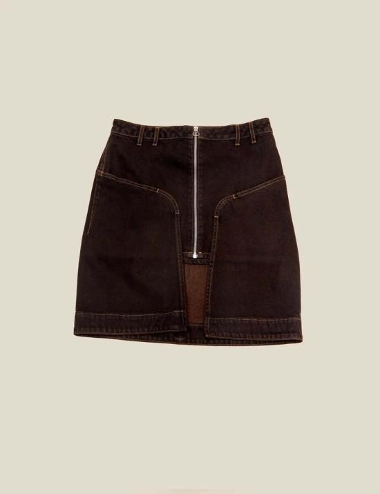  에크하우스 라타 데님 스커트 네스팅 스커트 - ECKHAUS LATTA