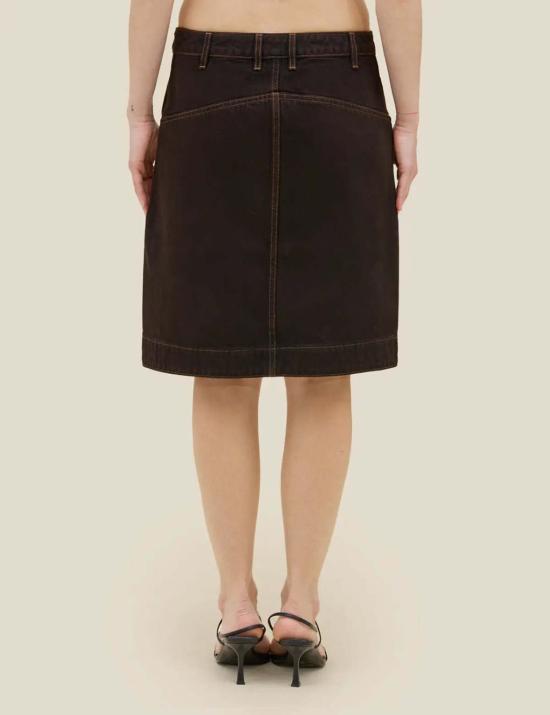  에크하우스 라타 데님 스커트 네스팅 스커트 - ECKHAUS LATTA