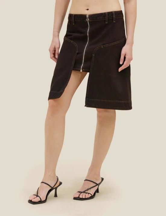  에크하우스 라타 데님 스커트 네스팅 스커트 - ECKHAUS LATTA