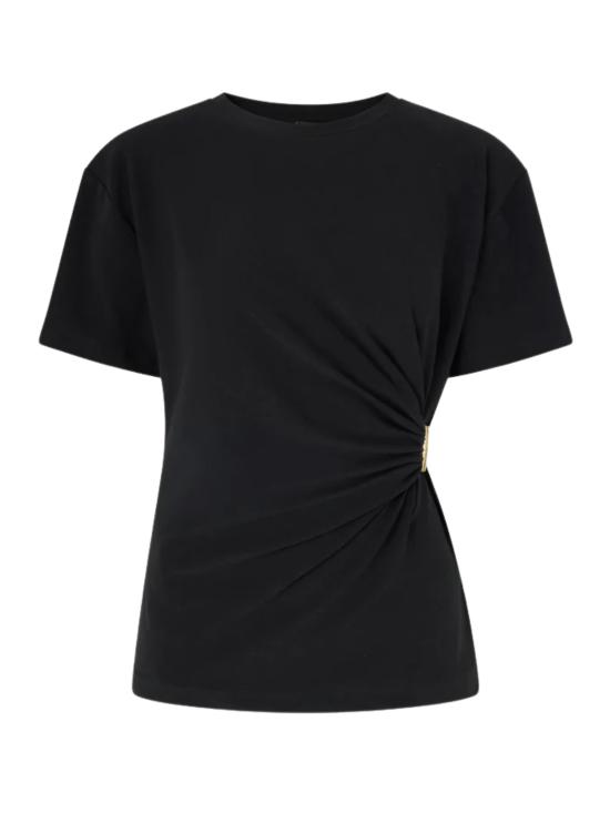 26SS 핑코 반팔 티셔츠 106455 A35DZ99 Black