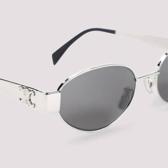  셀린느 안경 트리옹프 01 선글라스 S 실버 스모크 - CELINE