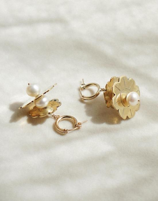  마아아리 이어링 Maaari Anting Anting Sampaguita / 희망 귀걸이 - MAAARI