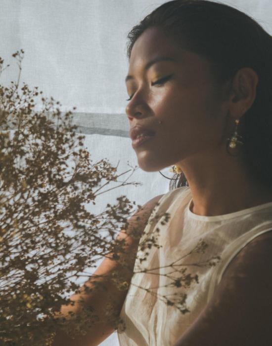  마아아리 이어링 Maaari Anting Anting Sampaguita / 희망 귀걸이 - MAAARI