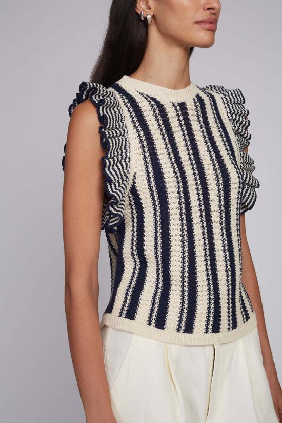  일레븐 식스 민소매 티셔츠 마이아 스웨터 탱크 - ELEVEN SIX