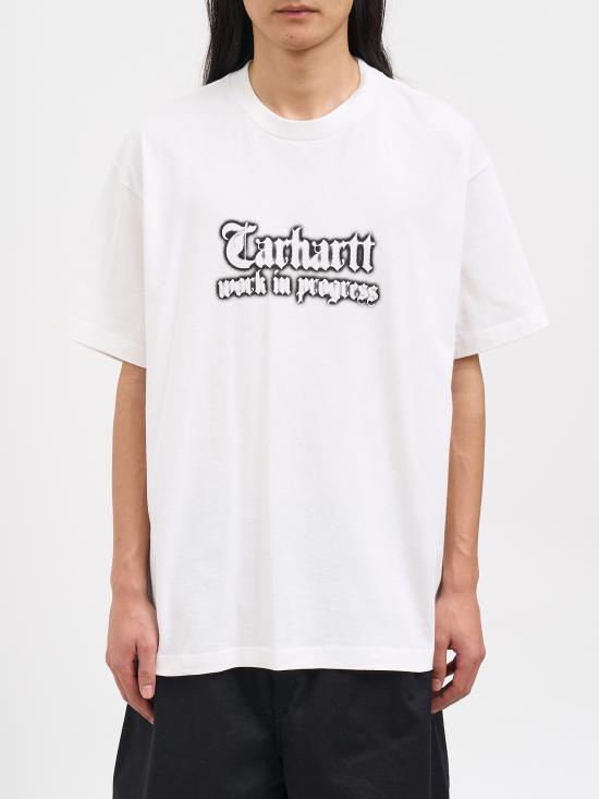 26SS 칼하트 WIP 반팔 티셔츠 NI03623602XX White