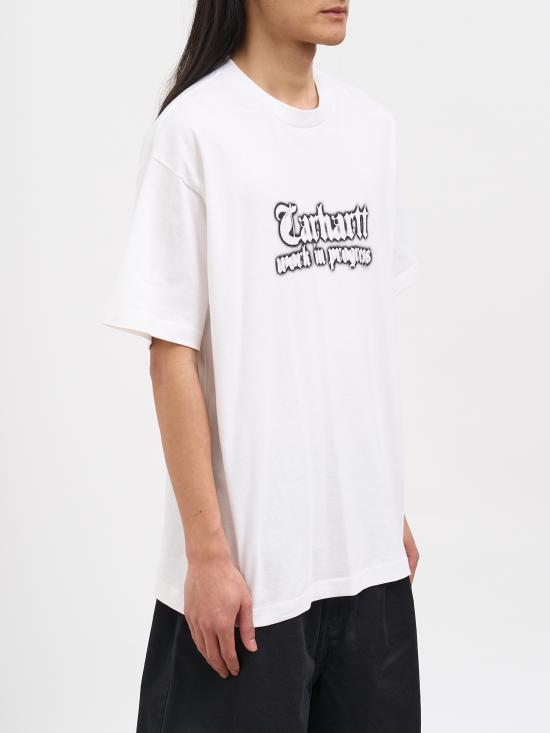 26SS 칼하트 WIP 반팔 티셔츠 NI03623602XX White - CARHARTT WIP