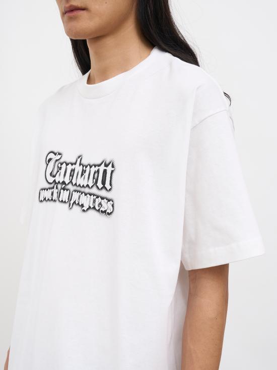 26SS 칼하트 WIP 반팔 티셔츠 NI03623602XX White - CARHARTT WIP