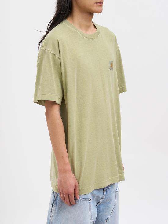 26SS 칼하트 WIP 반팔 티셔츠 NI0299493IEGD Green - CARHARTT WIP