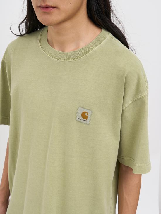 26SS 칼하트 WIP 반팔 티셔츠 NI0299493IEGD Green - CARHARTT WIP