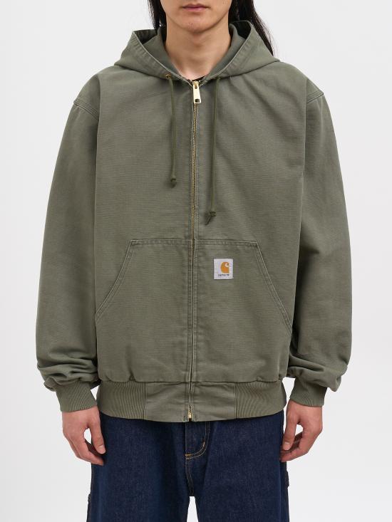 26SS 칼하트 WIP 후드 티셔츠 NI034820114O Green