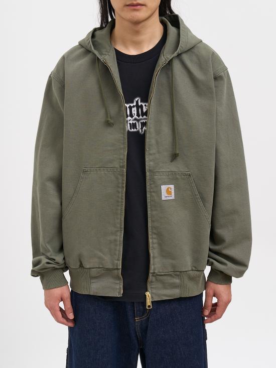 26SS 칼하트 WIP 후드 티셔츠 NI034820114O Green - CARHARTT WIP