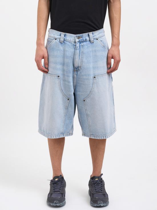 26SS 칼하트 WIP 숏팬츠 NI03659001WU Light blue