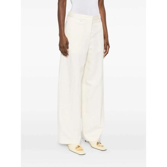  파비아나 필리피 스트레이트 팬츠 Fabiana Filippi 팬츠 뉴트럴 - FABIANA FILIPPI