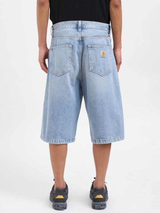 26SS 칼하트 WIP 숏팬츠 NI03658701WU Light blue - CARHARTT WIP