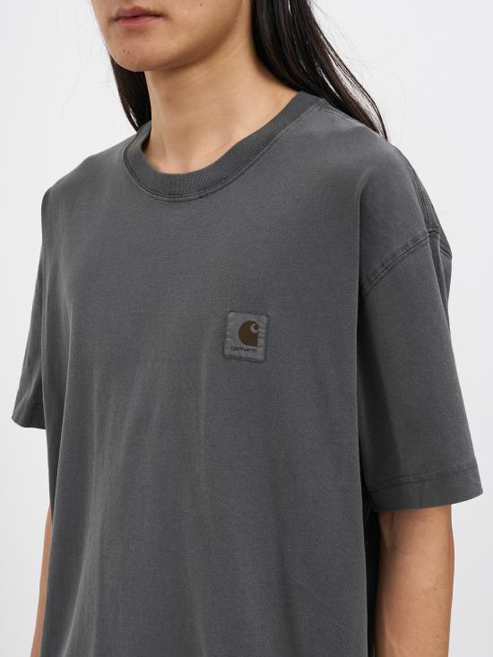 26SS 칼하트 WIP 반팔 티셔츠 NI02994989GD Grey - CARHARTT WIP