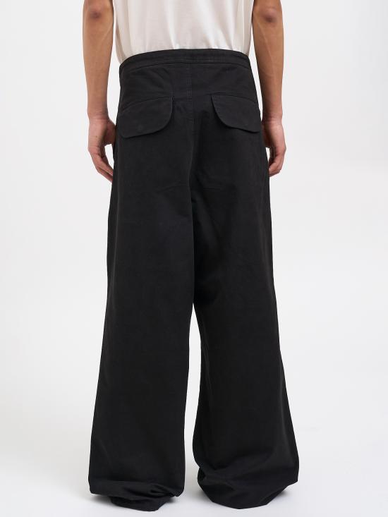 26SS 엔타이어 스튜디오 스트레이트 팬츠 NESSS26PA050120015 Black - ENTIRE STUDIOS