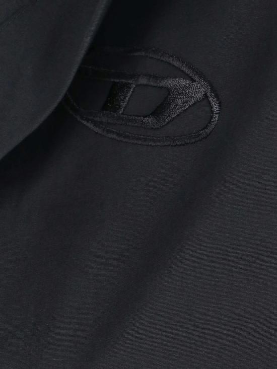  디젤 긴팔 티셔츠 C 델피 셔츠 블랙 - DIESEL