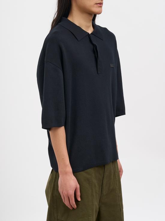 26SS 엔타이어 스튜디오 폴로 티셔츠 NESSS26PO030120015 Black - ENTIRE STUDIOS