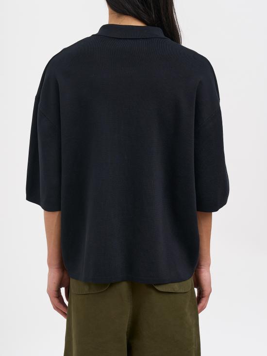 26SS 엔타이어 스튜디오 폴로 티셔츠 NESSS26PO030120015 Black - ENTIRE STUDIOS