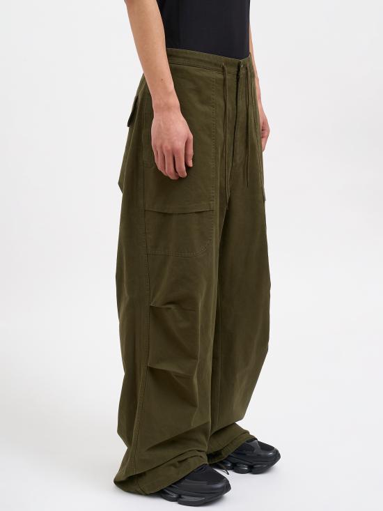 26SS 엔타이어 스튜디오 스트레이트 팬츠 NESSS26PA050126240 Green - ENTIRE STUDIOS