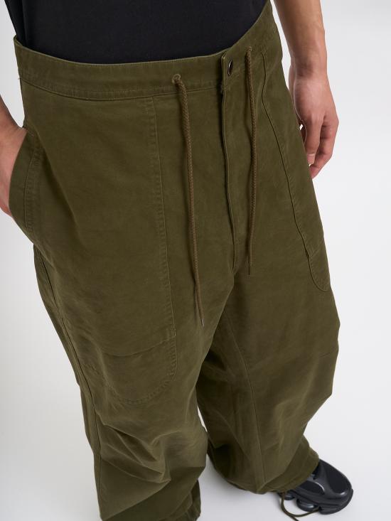 26SS 엔타이어 스튜디오 스트레이트 팬츠 NESSS26PA050126240 Green - ENTIRE STUDIOS