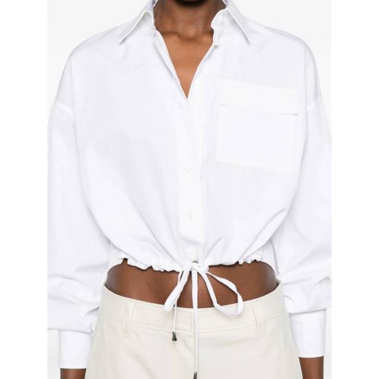  브루넬로 쿠치넬리 셔츠 Brunello Cucinelli 셔츠 화이트 - BRUNELLO CUCINELLI