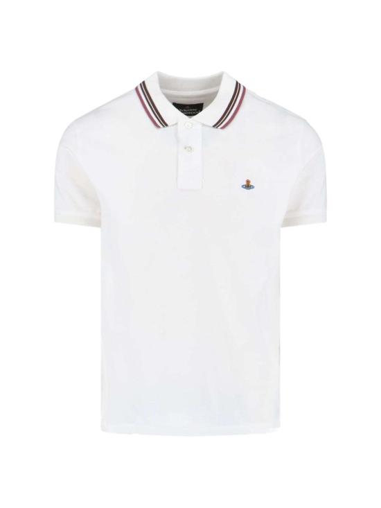  비비안웨스트우드 폴로 티셔츠 비비안 웨스트우드 오브 폴로 셔츠 화이트