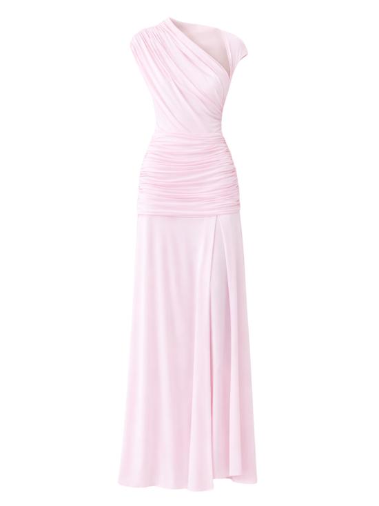 26SS 셀프 포트레이트 미디 원피스 SS26167XAP PINK Pink