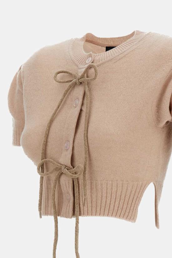  시몬로샤 가디건 시몬 로샤 크롭 캐시미어  핑크 - SIMONE ROCHA