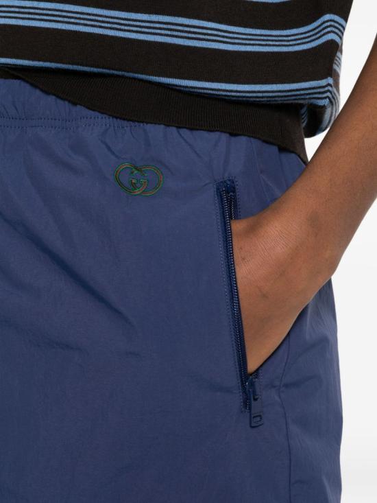  구찌 데님 스커트 데님 미니스커트 블루 - GUCCI