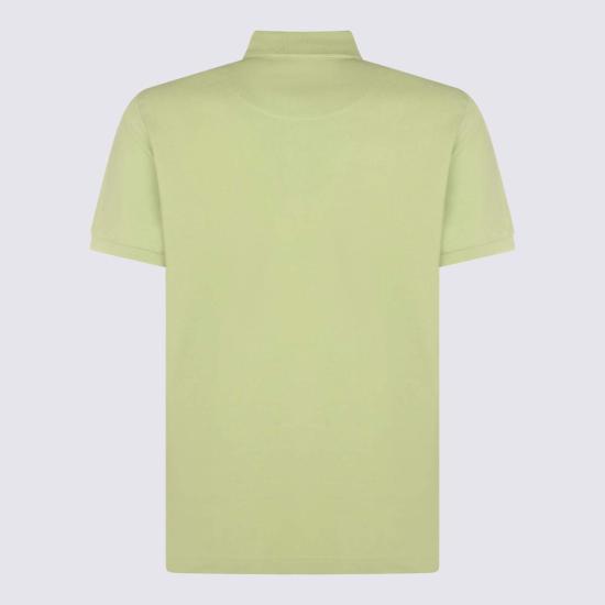  에트로 폴로 티셔츠 Etro 라임 코튼 폴로 셔츠 라임 - ETRO
