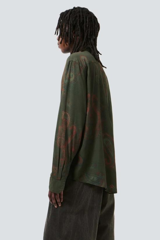  아워레가시 긴팔 셔츠 우리의 유산, 잊혀진 페이즐리 비욘드 셔츠 - OUR LEGACY