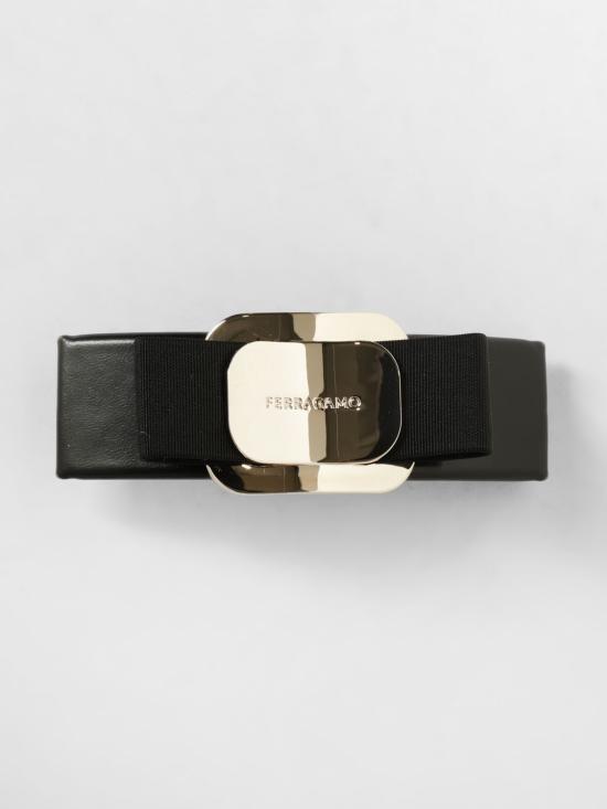 26SS 살바토레 페라가모 헤어 액세서리 340421771551 BLACK DOM