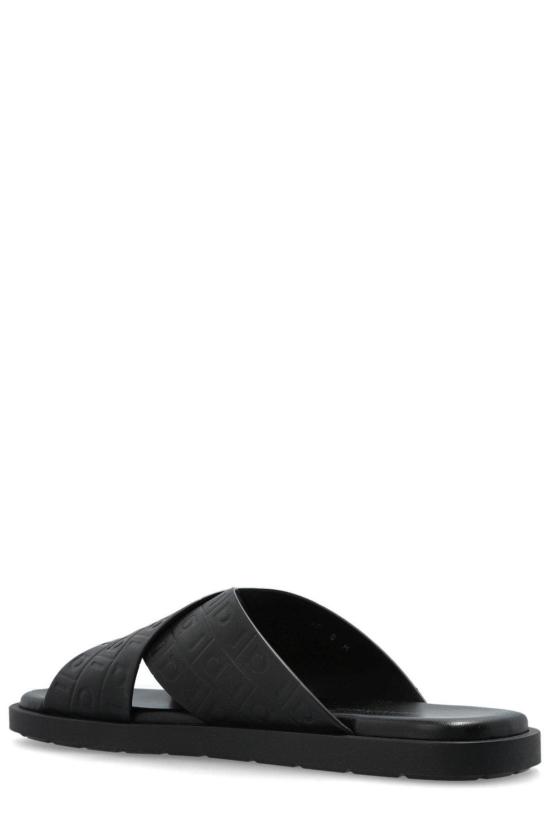  살바토레 페라가모 샌들 페라가모 모노그램  블랙 - SALVATORE FERRAGAMO