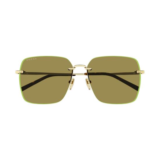 25FW 구찌 선글라스 GG1955SA 004 GOLD GOLD GREEN - GUCCI