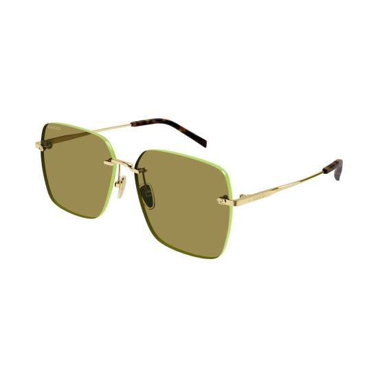25FW 구찌 선글라스 GG1955SA 004 GOLD GOLD GREEN - GUCCI