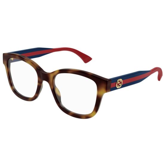 25FW 구찌 선글라스 GG1863O 002 HAVANA BLUE TRANSPARENT - GUCCI