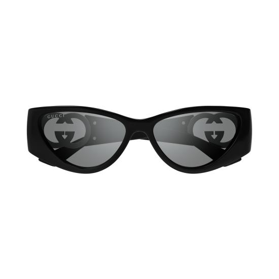 25FW 구찌 선글라스 GG1824S 004 BLACK BLACK GREY - GUCCI