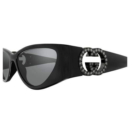 25FW 구찌 선글라스 GG1824S 004 BLACK BLACK GREY